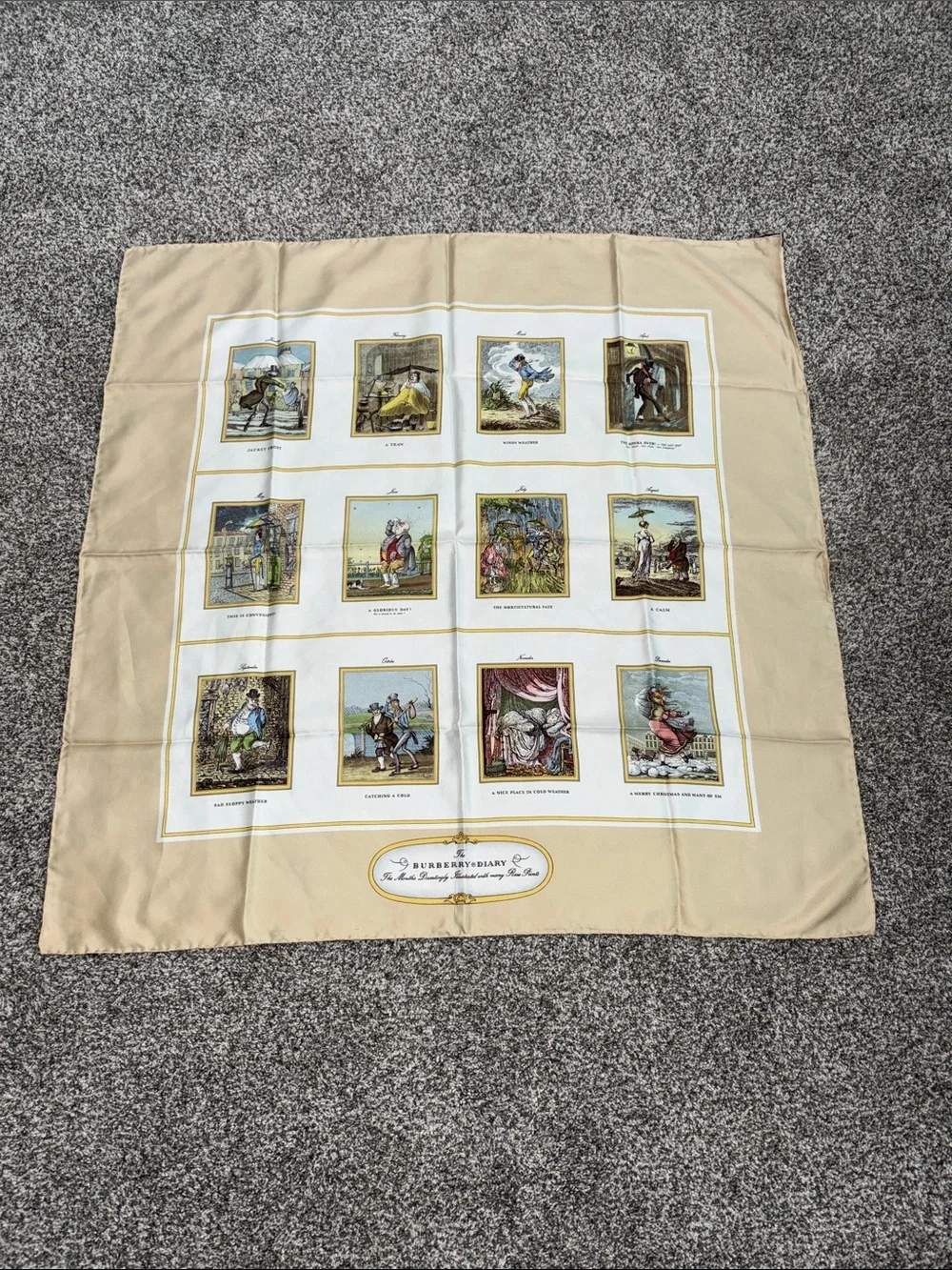 BURBERRY 　DIARYスカーフ Burberry | Accessories | Burberry Diary Scarf Vintage Burberry
